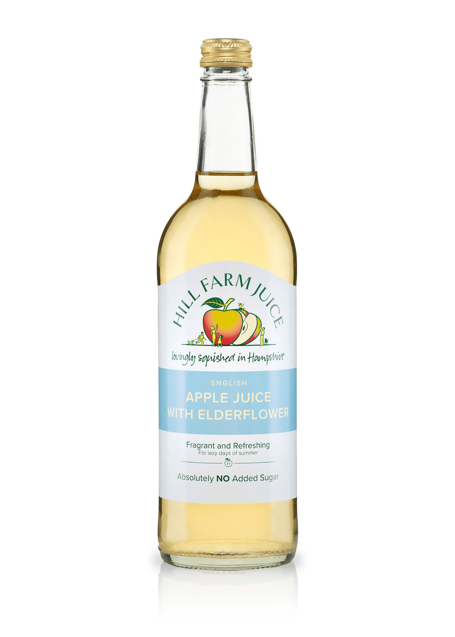 Apple with Elderflower - Case of 12 - Hill Farm Juice